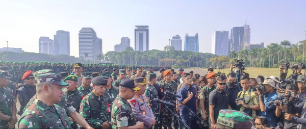 Kapolri Mengkoordinasi 8 Satgas untuk Pelantikan Presiden