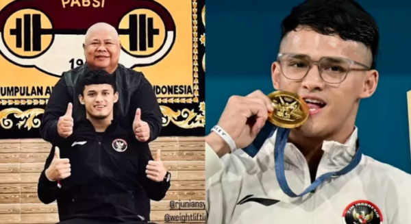Ayah Atlet Angkat Besi Rizky Juniansyah Meninggal Dunia