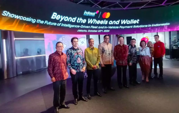 Indosat-Mastercard Kembangkan Sistem Pembayaran Tak Perlu Turun Mobil