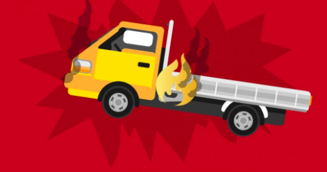 Truk Bermuatan Solar Terbakar di Paseh Sumedang Sebabkan Kemacetan Arus Lalu-Lintas