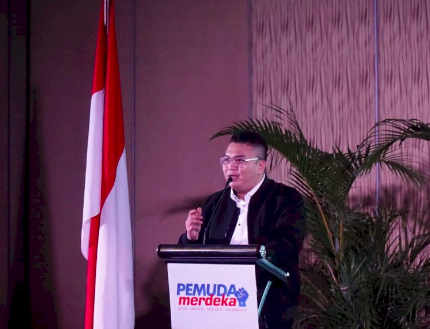 Deklarasi Calon Ketua KNPI Kota Bandung, Donny Febriyan Siap Majukan Kepemudaan