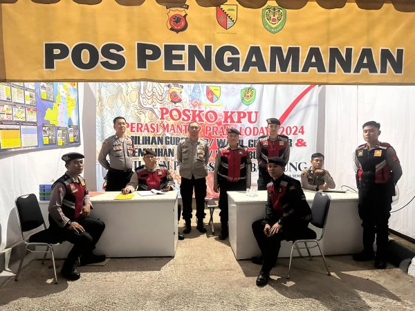 Satsamapta Polresta Bandung Intensifkan Patroli Menjelang Pilkada 2024