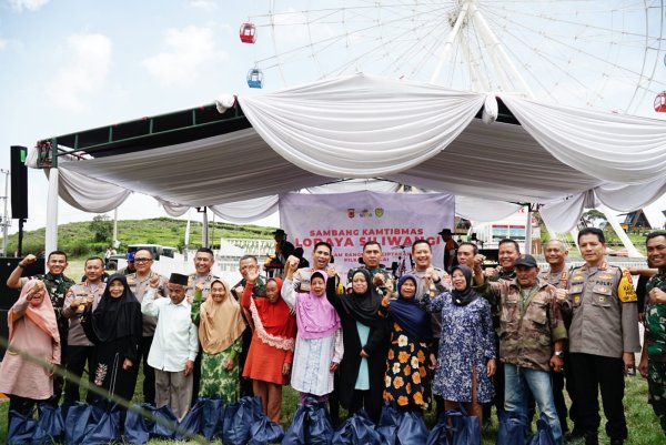 Kapolda Jabar dan Pangdam III/Siliwangi Sambang Kamtibmas Lodaya Siliwangi Jelang Pilkada 2024 di Pangalengan
