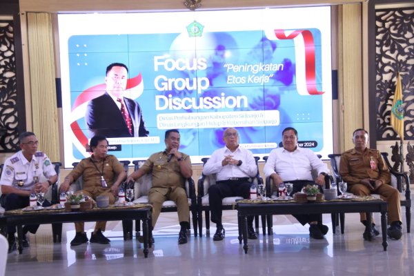 Pjs. Bupati Sidoarjo Buka Kegiatan FGD Peningkatan Etos Kerja