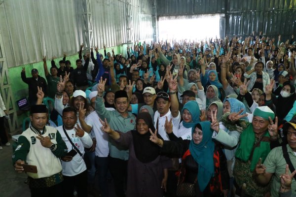 Ratusan Koordinator TPS dan Relawan Bela DS Serukan Kawal Kemenangan Pasangan Dadang Supriatna dan Ali Syakieb di Pilkada 2024