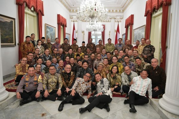 Jelang Purana Tugas Jokowi dan Para Menteri Gelar Makan Siang Pamitan di Istana
