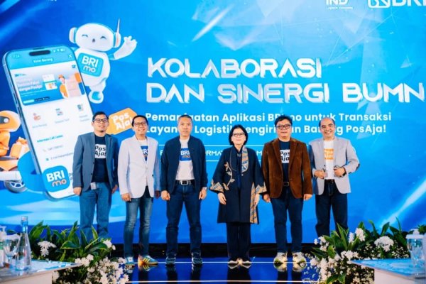 BRI dan Pos Indonesia Luncurkan Fitur Kirim Barang di BRImo