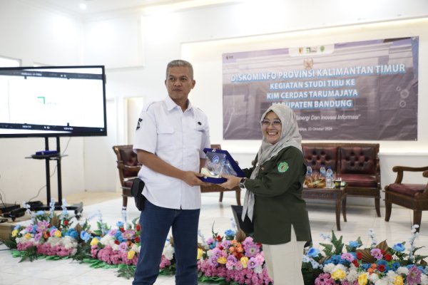 Diskominfo Provinsi Kaltim Studi Tiru KIM ke Kabupaten Bandung
