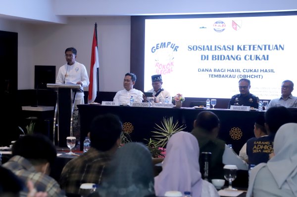 Gempur Rokok Ilegal, Pemkab Bandung Gelar Sosialisasi Ketentuan Bidang Cukai Tembakau