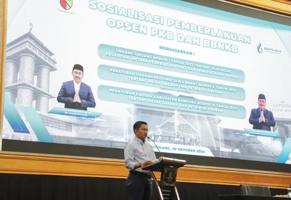 Pjs. Bupati Dikky Achmad Sidik: Taat Bayar Pajak Untuk Kemaslahatan dan Kemakmuran Masyarakat Kabupaten Bandung