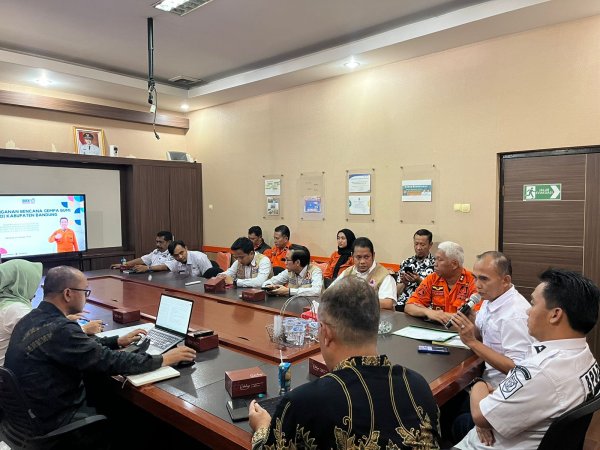 Di Hadapan Kementerian Sekretariat Negara, Pemkab Bandung Paparkan Kronologis dan Penanganan Pascabencana Gempa Bumi