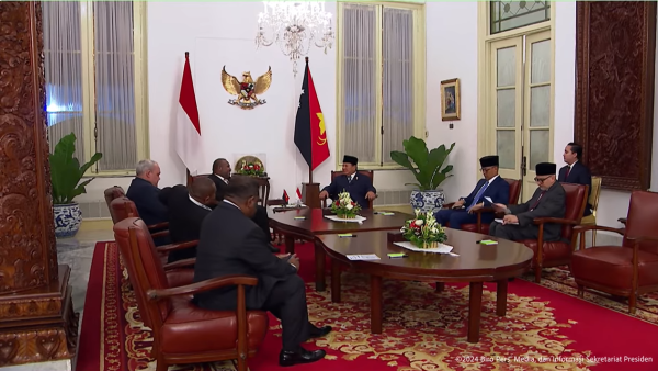 Presiden Prabowo Subianto Terima Sejumlah Tamu Pemimpin Negara Sahabat di Istana Merdeka