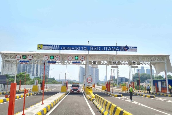 Tol Baru di BSD Sebentar Lagi Berbayar! Segini Tarifnya