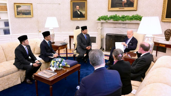 Prabowo dan Biden Perkuat Hubungan Diplomatik Indonesia-AS pada Pertemuan Bilateral di Gedung Putih