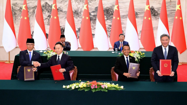 Presiden Prabowo dan Xi Jinping Tandatangani Kesepakatan Strategis Indonesia-Tiongkok