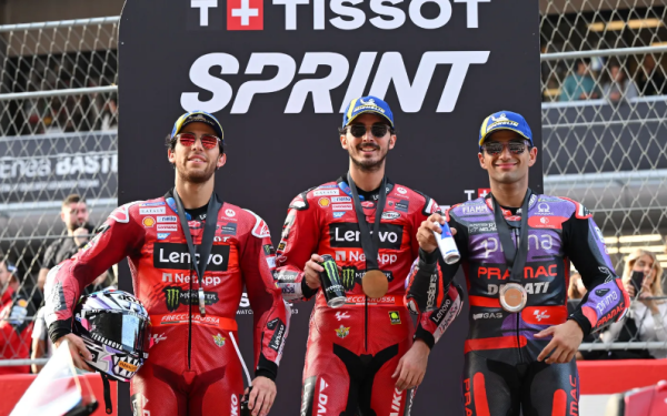 Francesco Bagnaia Menangkan Sprint Race GP Barcelona, Persaingan Gelar Juara MotoGP 2024 Semakin Ketat