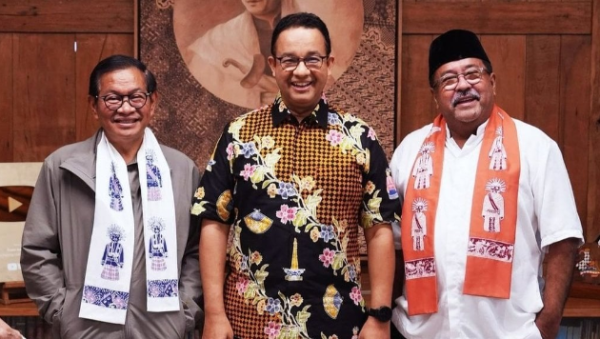 Pramono Anung-Rano Karno Temui Anies Baswedan Jelang Pilkada DKI 2024