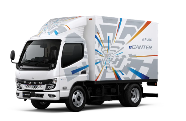 Truk Listrik Mitsubishi Fuso eCanter Resmi Beroperasi di Indonesia