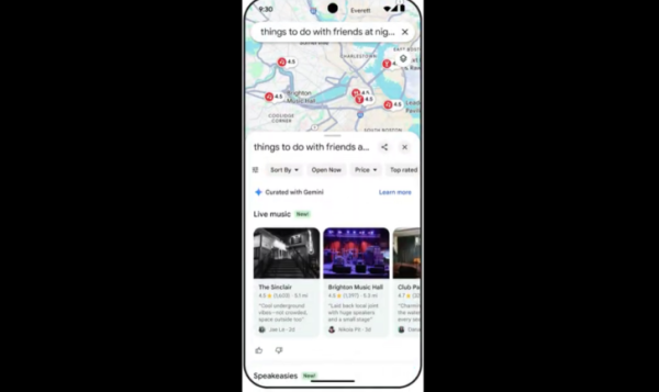 Google Maps Memperkenalkan Gemini AI untuk Temukan Lokasi Sesuai Kebutuhan Pengguna