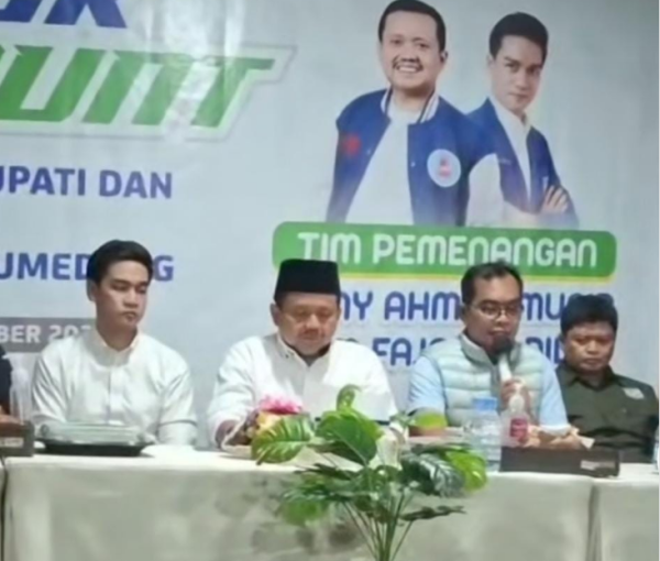 Dony-Fajar Memimpin Sementara dengan 51,34% pada Quick Count Pilkada Sumedang