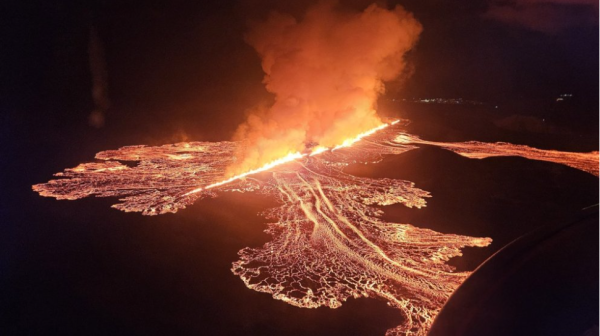 Gunung Berapi di Semenanjung Reykjanes Erupsi untuk Ketujuh Kalinya di 2024
