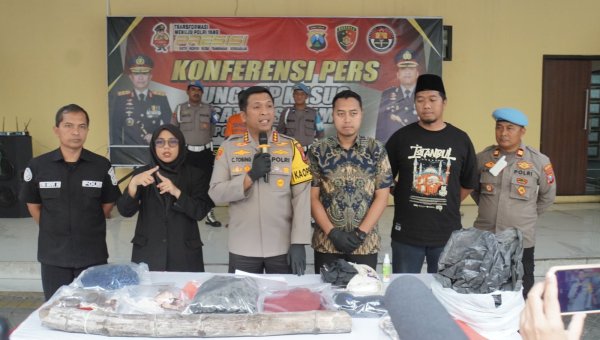 Pelaku Pembunuhan Wanita di Krian Suami Sendiri Karena Cemburu