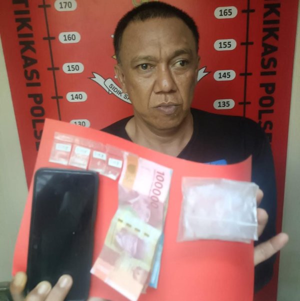 Reskrim Polsek Gunung Anyar Berhasil Amankan Dua Bandar Sabu