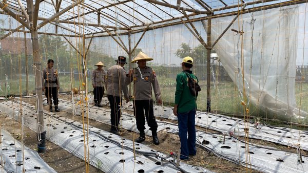 Polresta Sidoarjo Siapkan Lahan Dukung Ketahanan Pangan Nasional