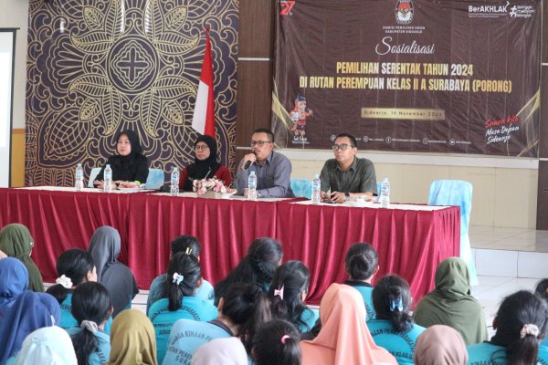 Mulai Sosialisasikan Tahapan Pilkada Pada Warga Binaan