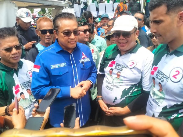 Dede Yusuf: Kami All Out Dukung Pasangan Dadang Supriatna dan Ali Syakieb di Pilkada Bandung 27 November 2024