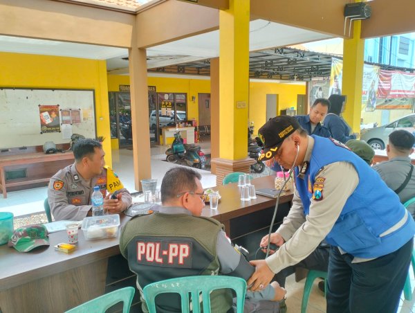 Dokkes Polresta Sidoarjo Patroli Kesehatan Pilkada 2024