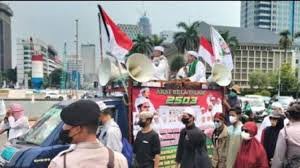 Aksi 411: Massa Berkumpul di Masjid Istiqlal untuk Tuntut Penangkapan Fufufafa dan Jokowi