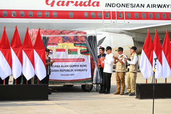 Indonesia Kembali Berikan Bantuan Kemanusiaan kepada Vanuatu