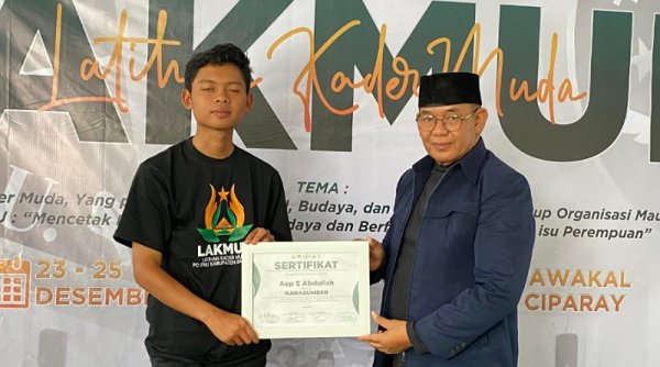 IPNU dan IPPNU Gelar Latihan Kader Muda (LAKMUD) 2024 di Ciparay
