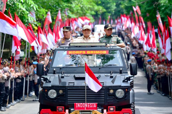 Prabowo Ungkap Harapannya ke Polri, Ingin Kepolisian Makin Profesional dan Disiplin