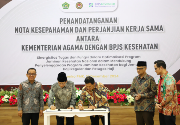 Kemenag dan BPJS Kesehatan Sepakat Tingkatkan Layanan Kesehatan bagi Calon Jemaah dan Petugas Haji