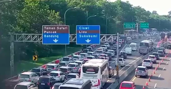 Polres Bogor Terapkan One Way Puncak Arah Jakarta