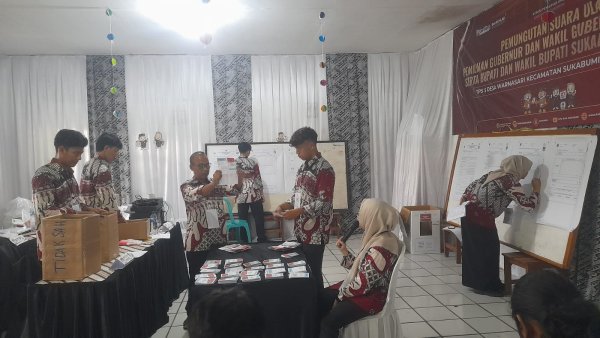 Hasil Pemungutan Suara Ulang Pilkada Sukabumi: Asep Japar-Andreas Menang