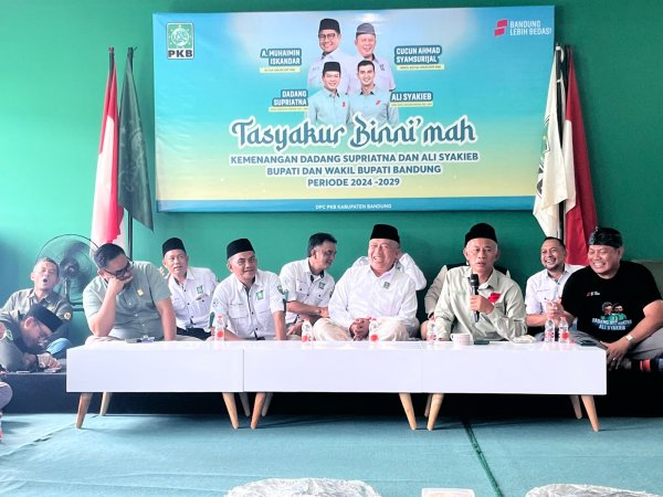 Usai Pilkada 2024, DPC PKB Kabupaten Bandung Gelar Tasyakur Binni'mah
