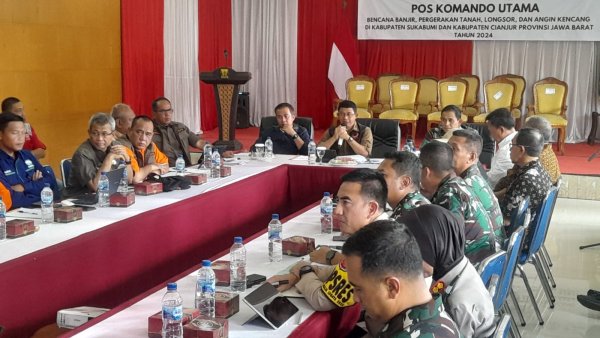 BNPB Pastikan Logistik Tembus Daerah Terisolir di Sukabumi