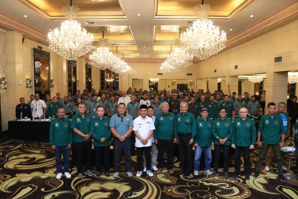 Bupati Dadang Supriatna: KONI Kab. Bandung Tetap Konsisten Raih Target 100 Medali Emas di Porprov 2026