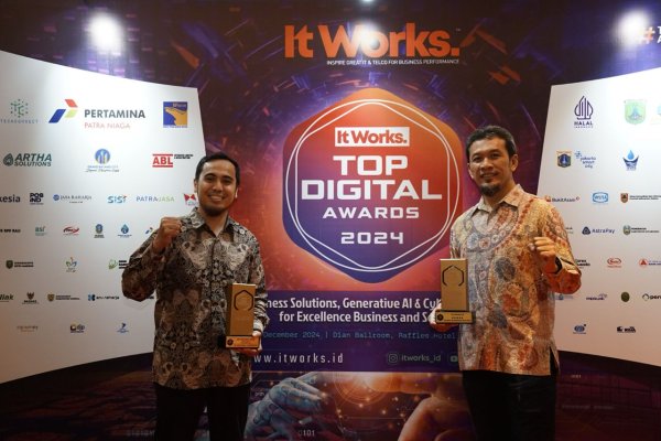 Cetak Prestasi Gemilang PLN Icon Plus Meraih Dua Penghargaan Bergengsi di Top Digital Awards 2024