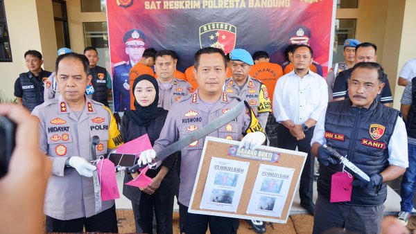 Polresta Bandung Berhasil Amankan 11 Pemuda Yang Viral Akibat Melakukan Pengrusakan di Pameungpeuk