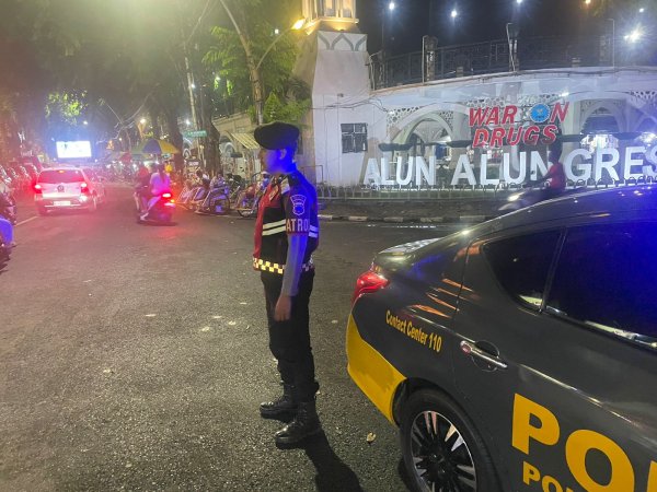 Polres Gresik Tingkatkan Patroli Jelang Natal 2024 dan Tahun Baru 2025