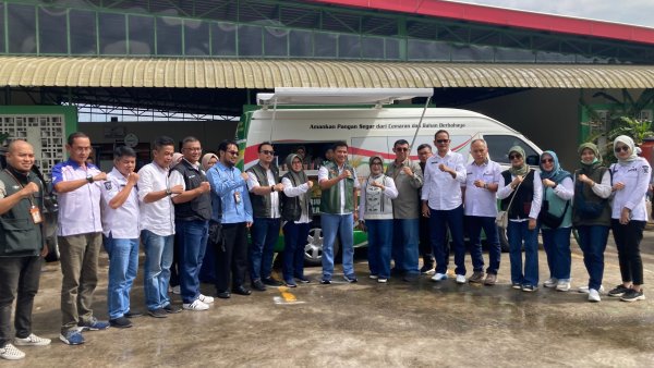 Tim Pengendalian Inflasi dan DKPP Uji Delapan Sample Komoditas di Pasar Sehat Soreang, Ini Hasilnya