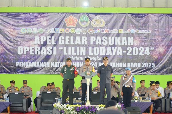 Ribuan Personel Gabungan Siap Amankan Libur Natal 2024 dan Tahun Baru 2025 di Kabupaten Bandung