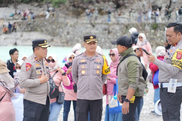 Kapolresta Bandung Lakukan Pengecekan Jalur Wisata di Kabupaten Bandung Jelang Libur Nataru