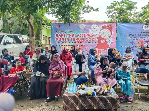 Ketua DPRD Kab Bandung Support dan Beri Semangat Anak-anak Thalasemia di Majalaya