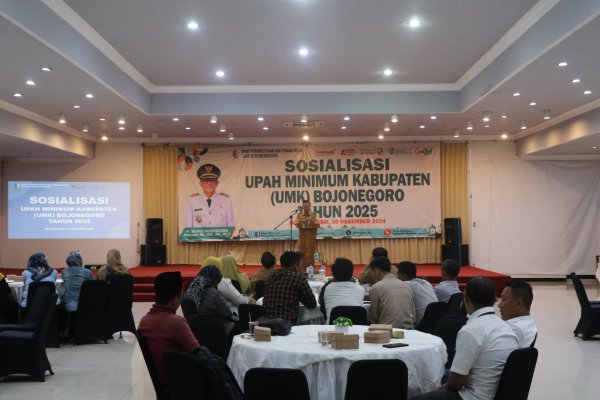 Naik 6,5 Persen, UMK Bojonegoro Tahun 2025: Rp 2.525.132