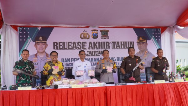 Kapolrestabes Surabaya: Tingkat Kriminalitas Turun 5 Persen Dibanding Tahun Sebelumnya